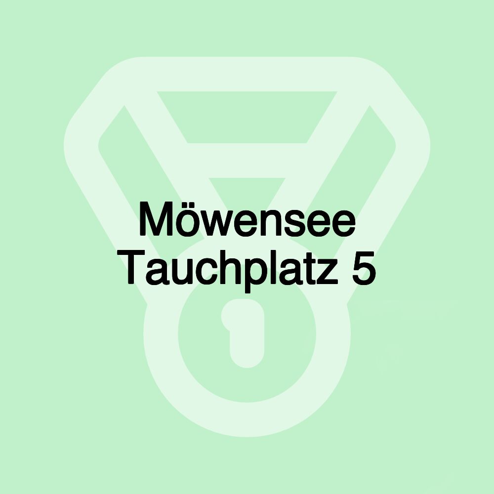 Möwensee Tauchplatz 5