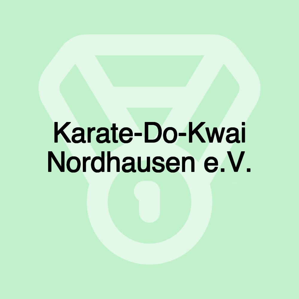 Karate-Do-Kwai Nordhausen e.V.