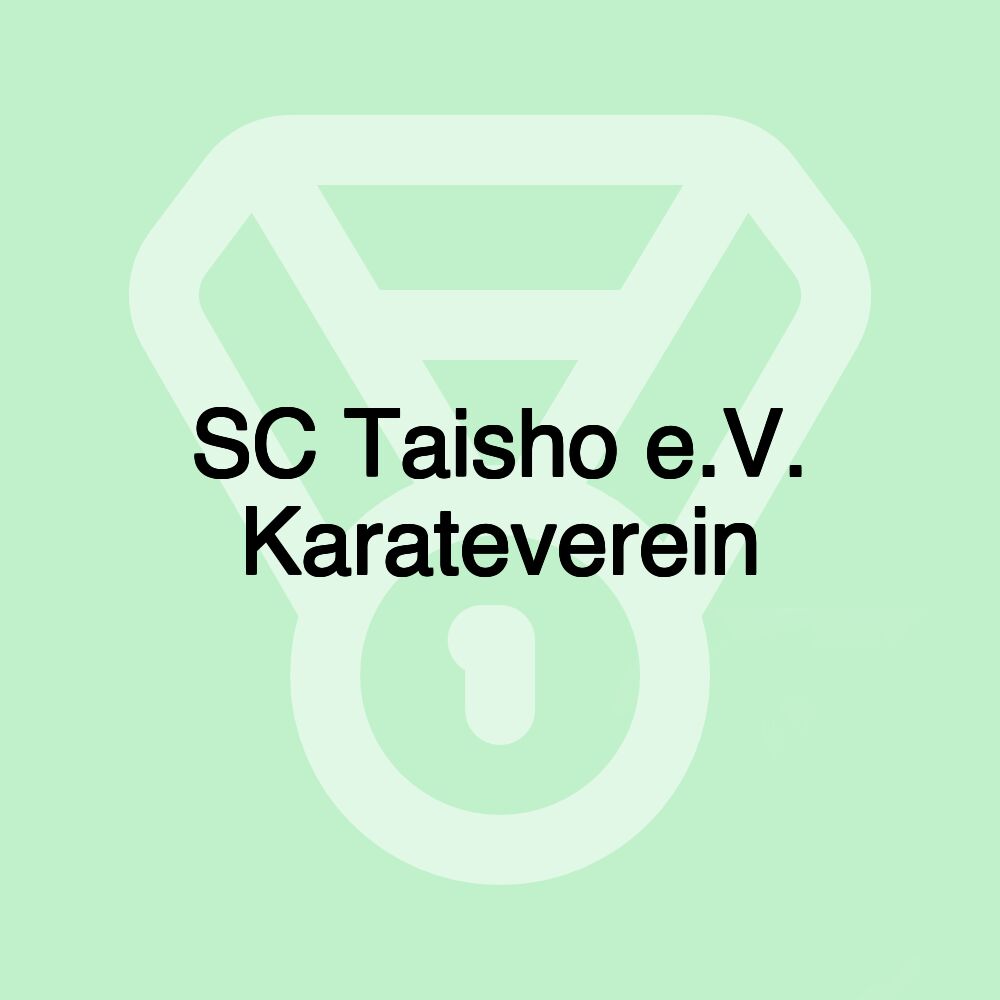 SC Taisho e.V. Karateverein