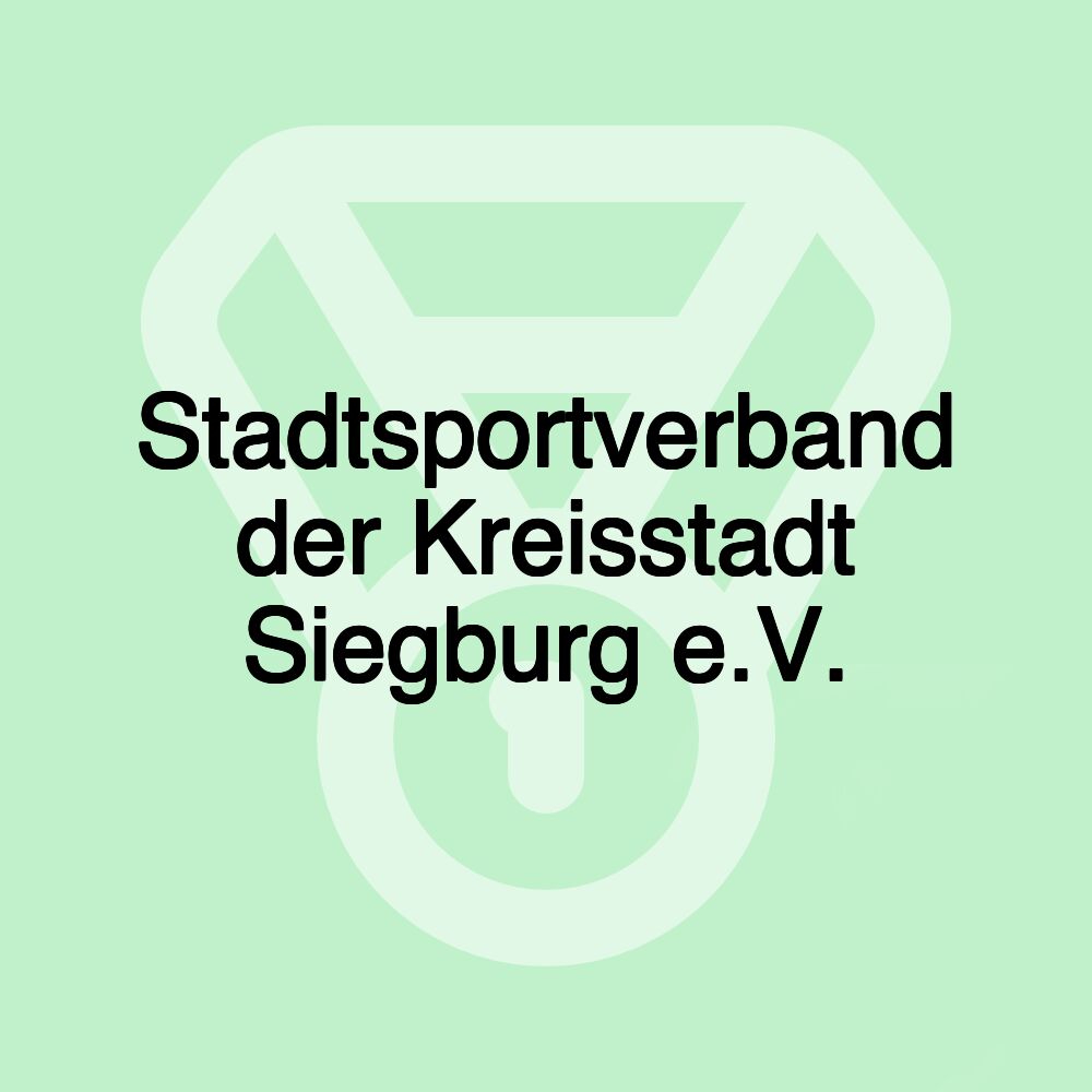 Stadtsportverband der Kreisstadt Siegburg e.V.