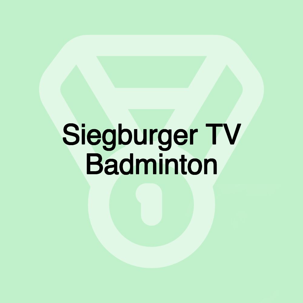 Siegburger TV Badminton