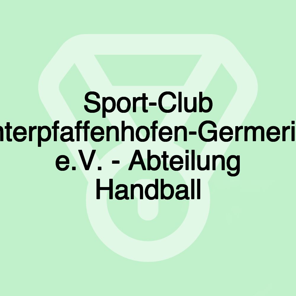 Sport-Club Unterpfaffenhofen-Germering e.V. - Abteilung Handball