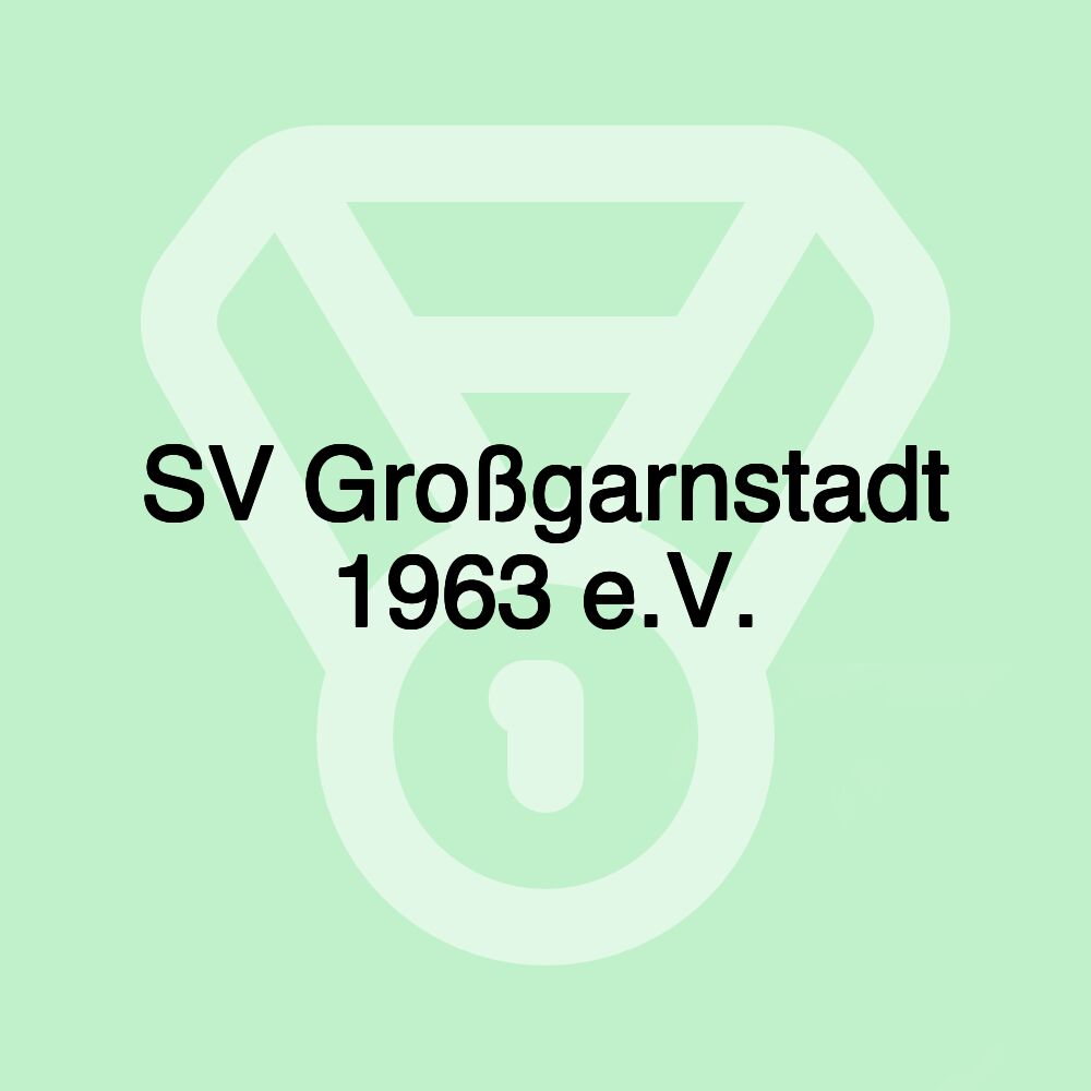 SV Großgarnstadt 1963 e.V.