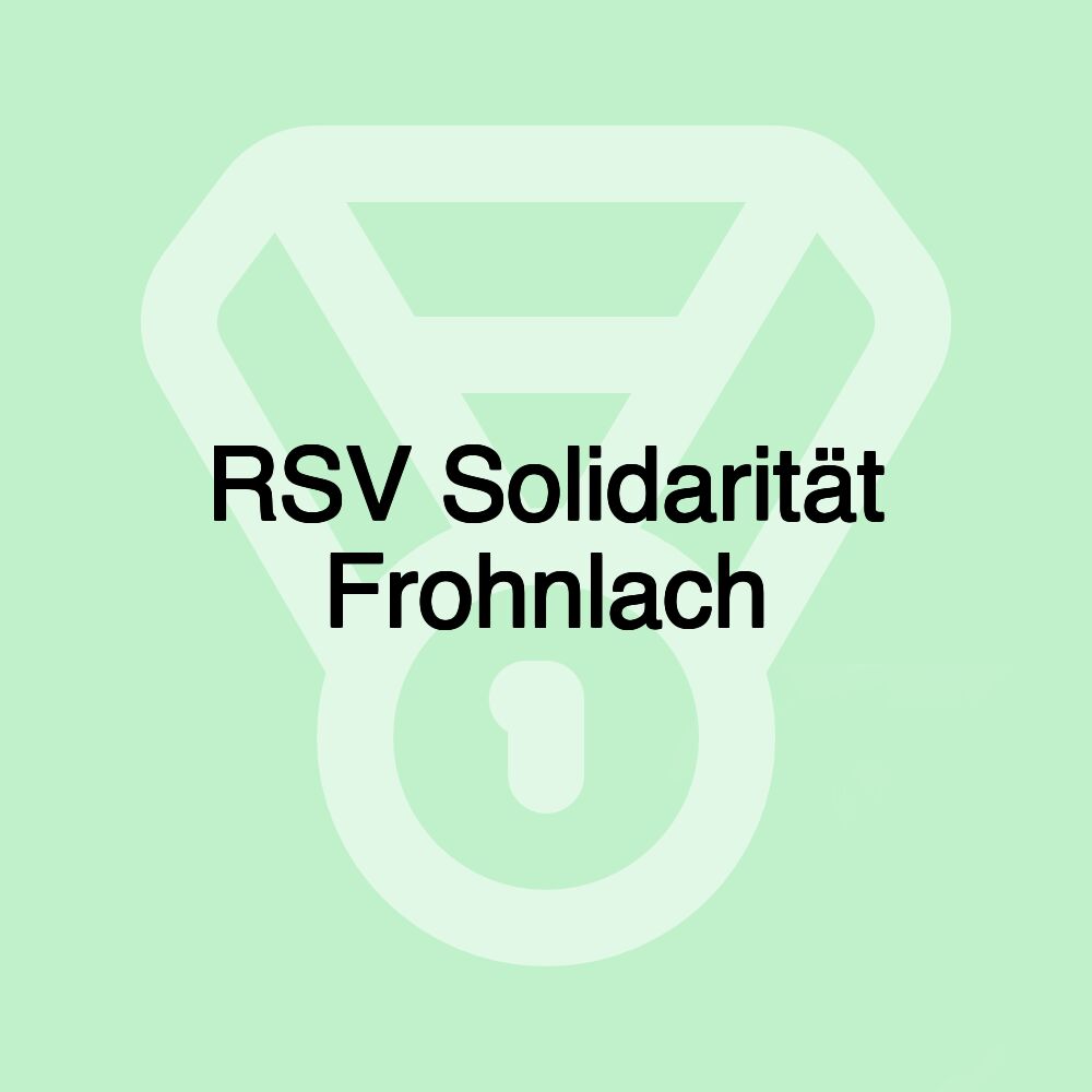 RSV Solidarität Frohnlach