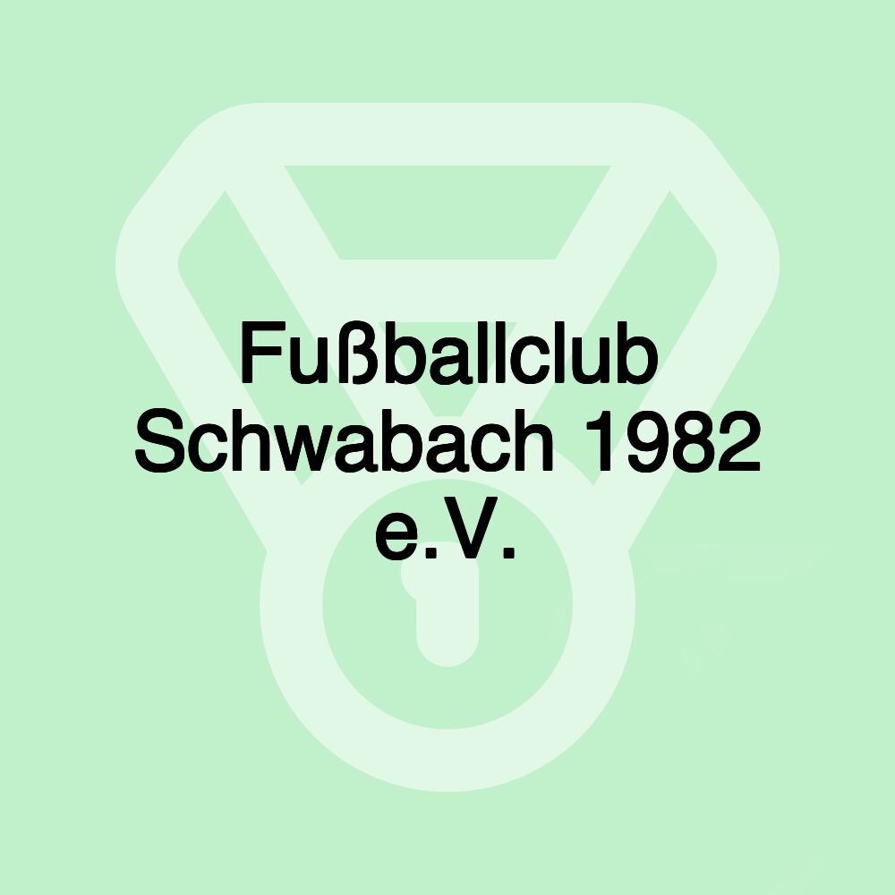 Fußballclub Schwabach 1982 e.V.