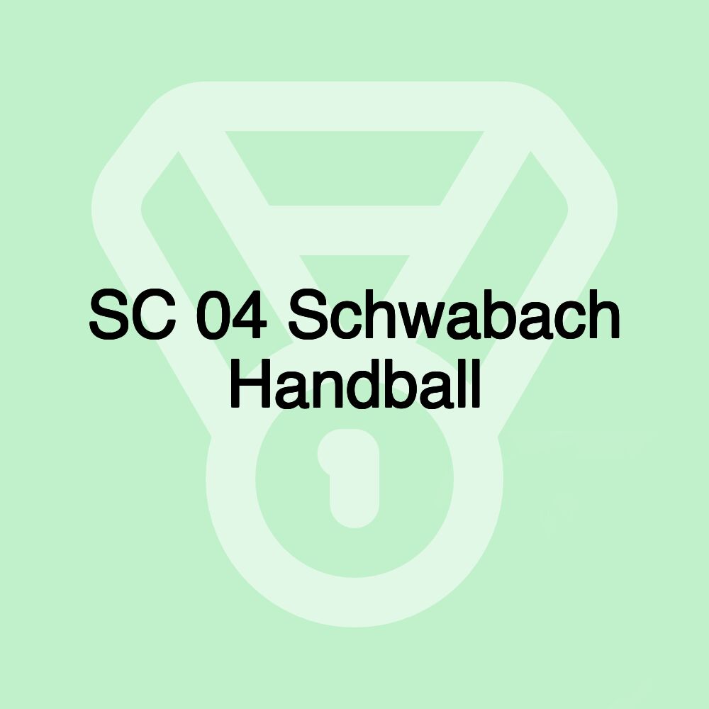 SC 04 Schwabach Handball