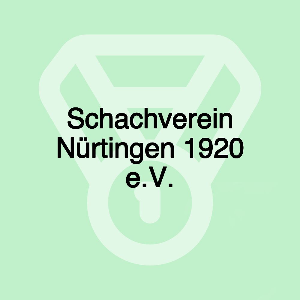 Schachverein Nürtingen 1920 e.V.