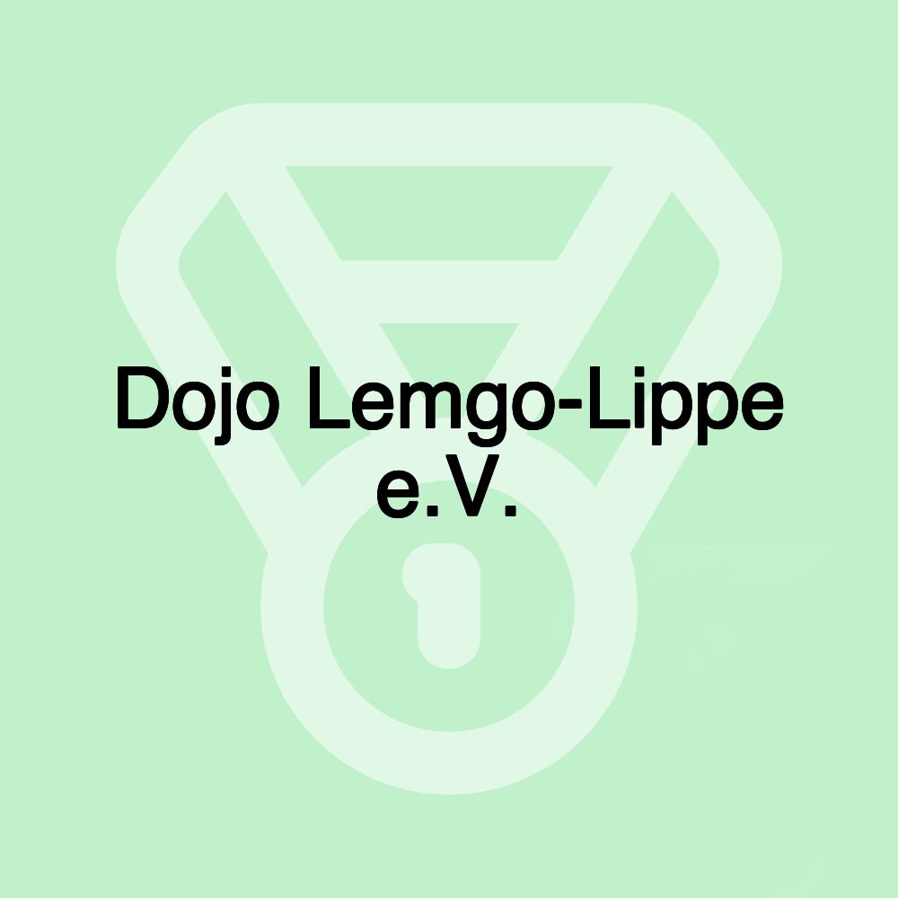 Dojo Lemgo-Lippe e.V.