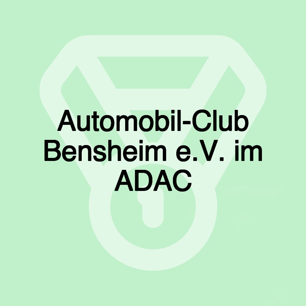 Automobil-Club Bensheim e.V. im ADAC