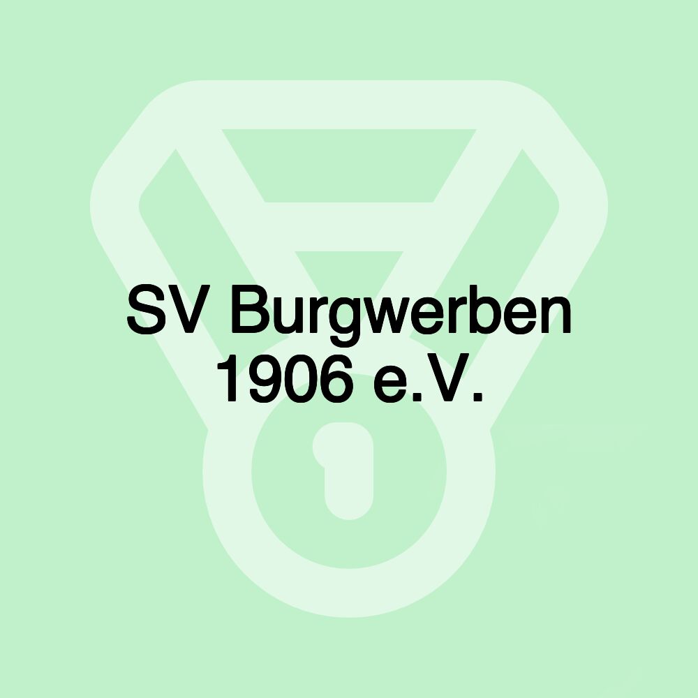 SV Burgwerben 1906 e.V.