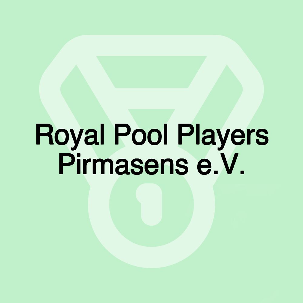 Royal Pool Players Pirmasens e.V.