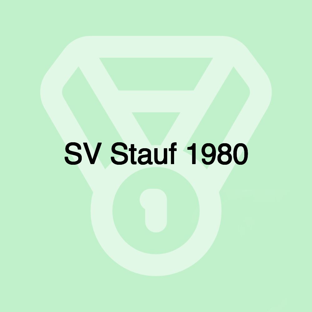 SV Stauf 1980