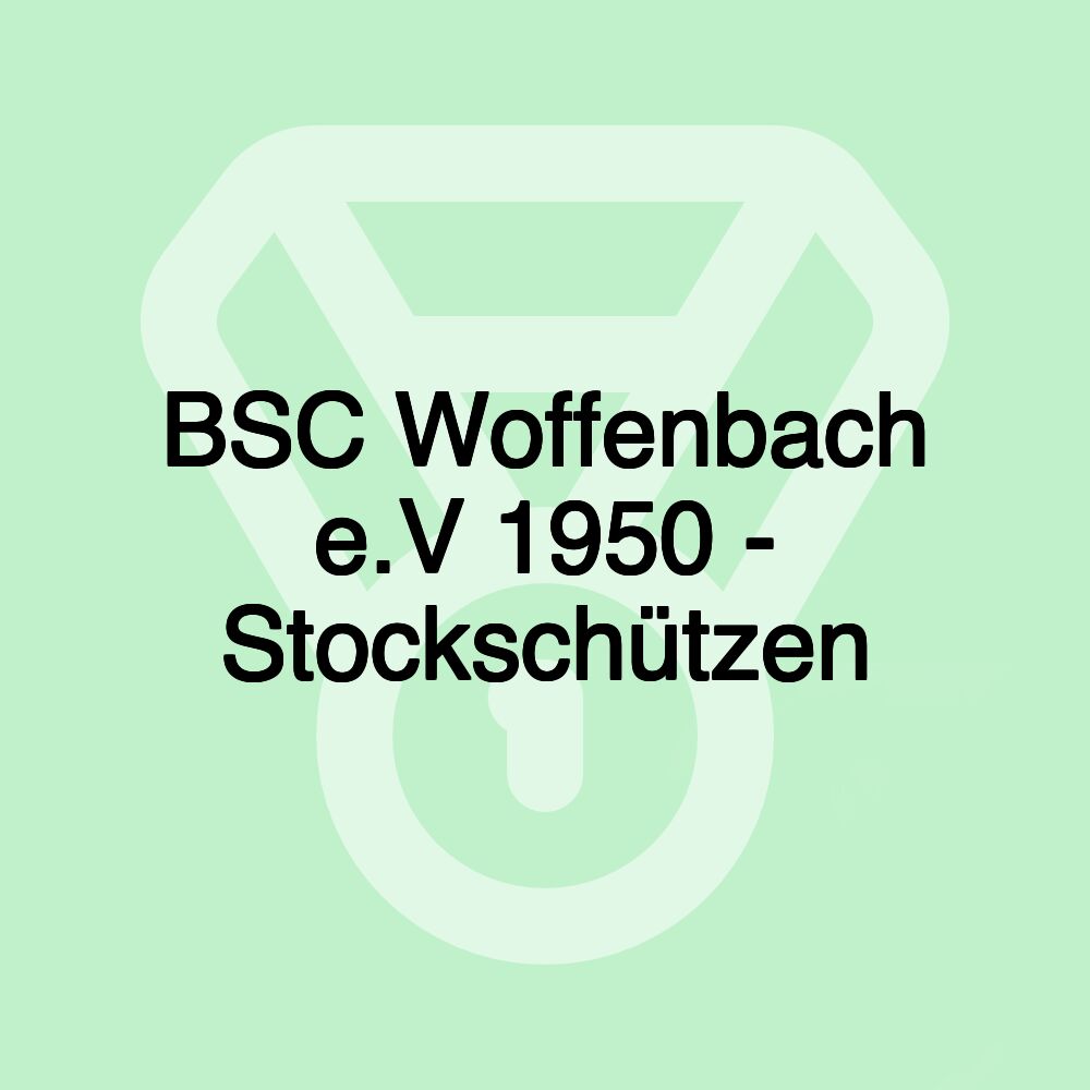 BSC Woffenbach e.V 1950 - Stockschützen