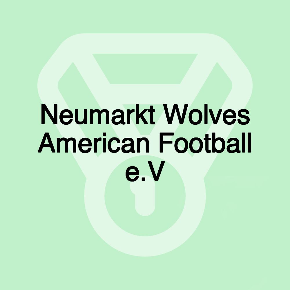 Neumarkt Wolves American Football e.V