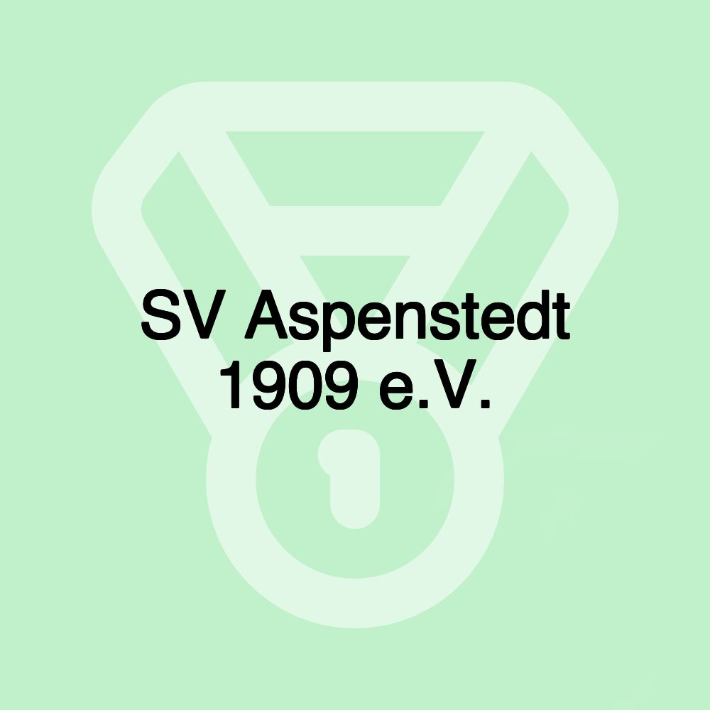 SV Aspenstedt 1909 e.V.