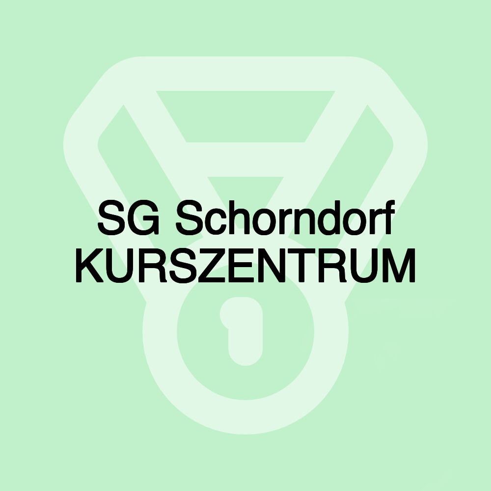 SG Schorndorf KURSZENTRUM