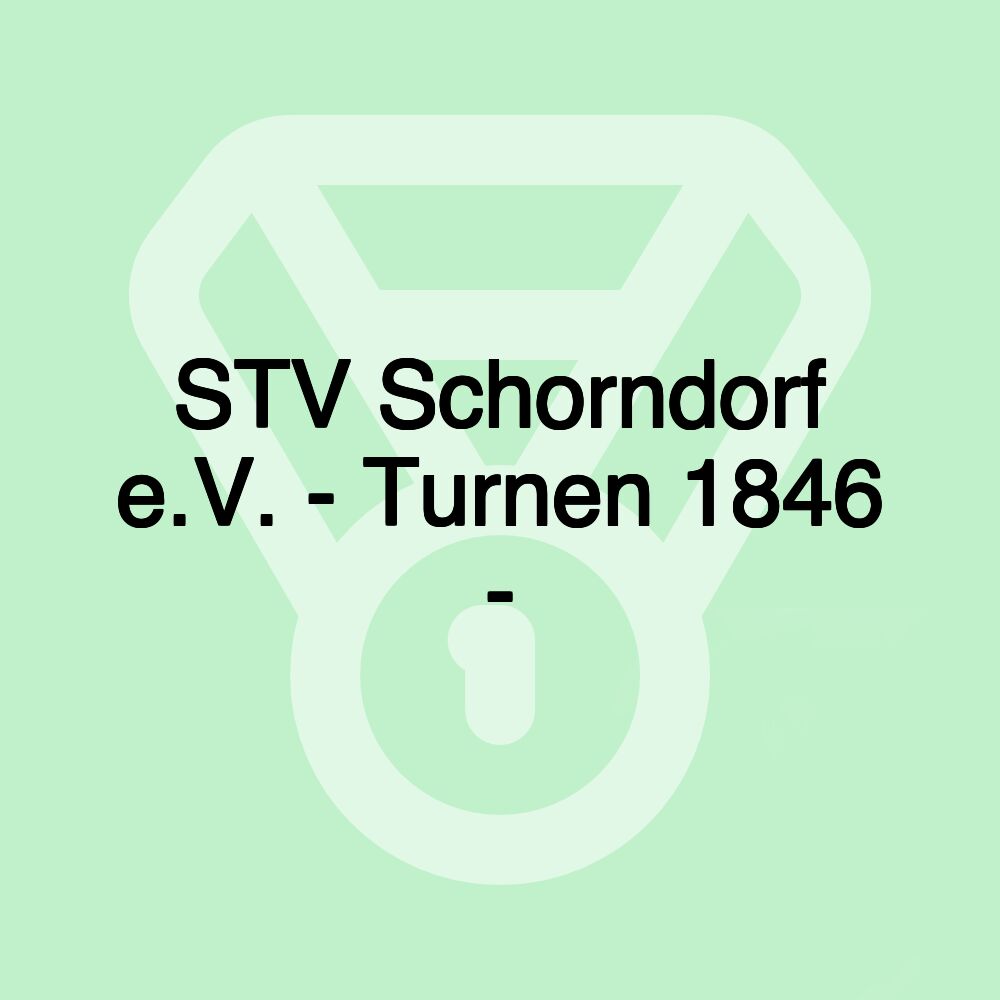 STV Schorndorf e.V. - Turnen 1846 -