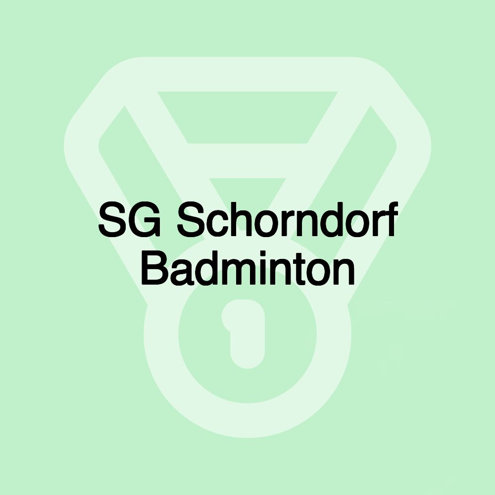 SG Schorndorf Badminton