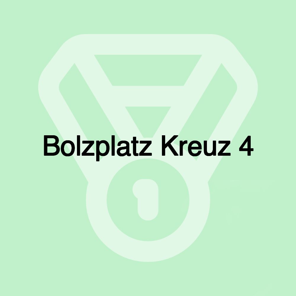 Bolzplatz Kreuz 4