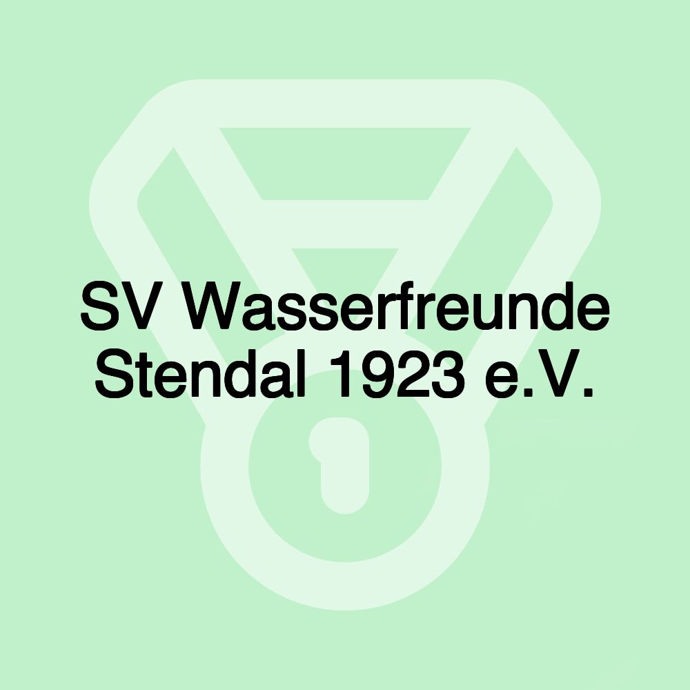 SV Wasserfreunde Stendal 1923 e.V.