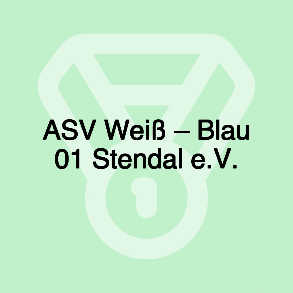 ASV Weiß – Blau 01 Stendal e.V.