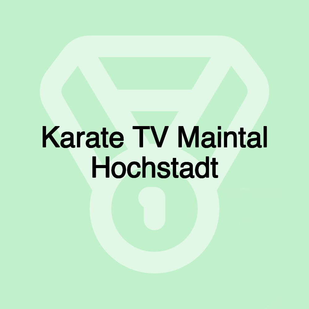 Karate TV Maintal Hochstadt