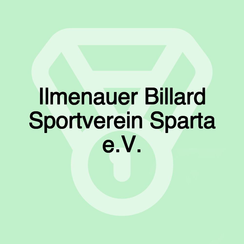 Ilmenauer Billard Sportverein Sparta e.V.