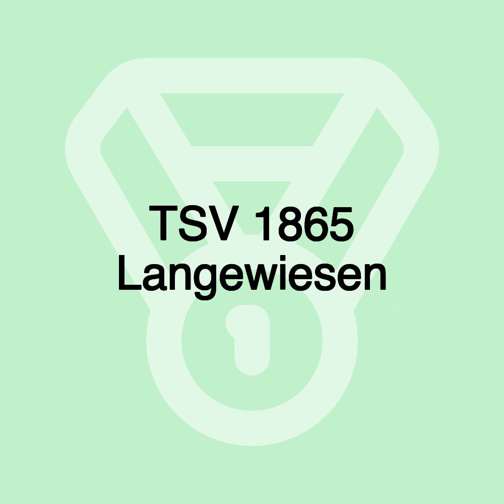 TSV 1865 Langewiesen