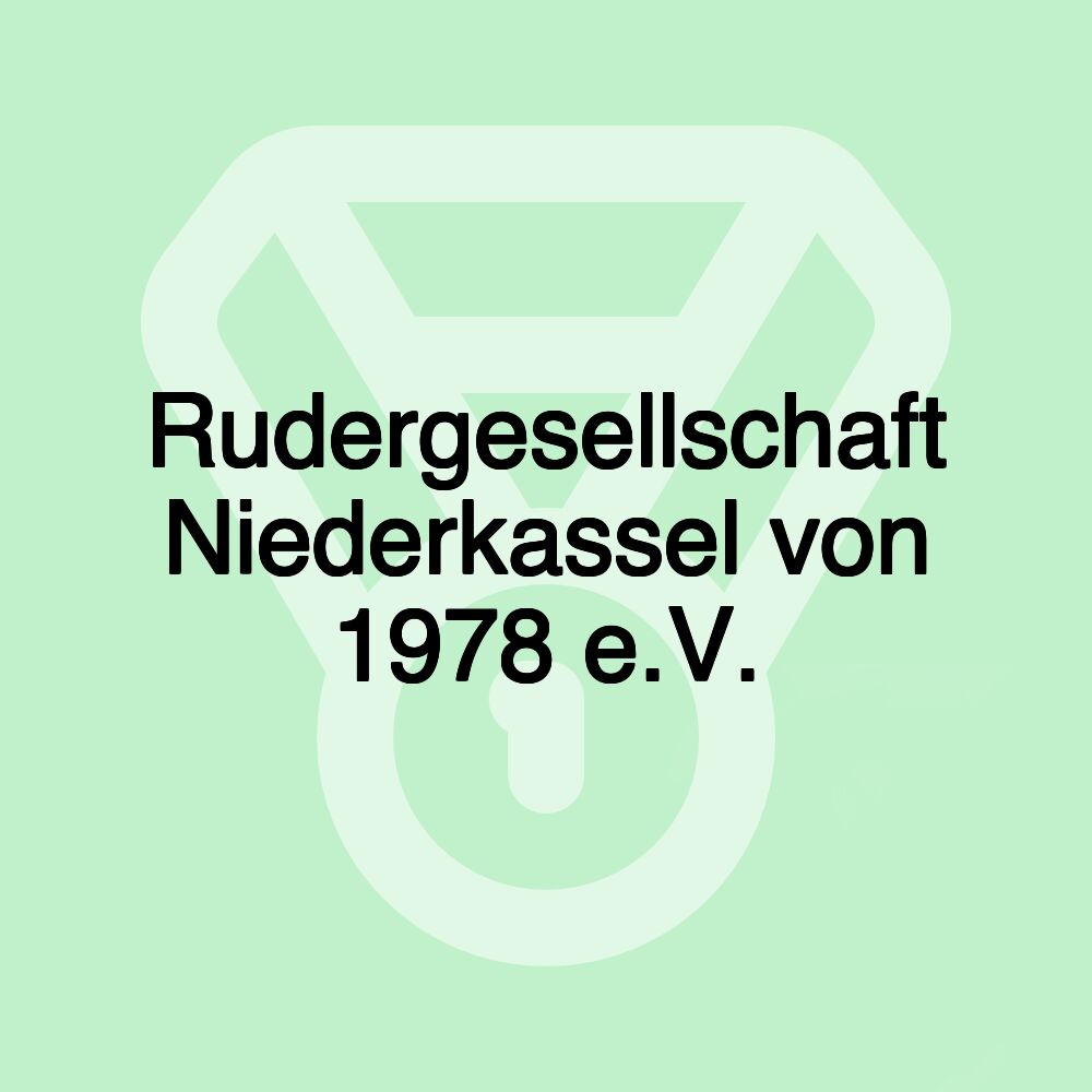 Rudergesellschaft Niederkassel von 1978 e.V.