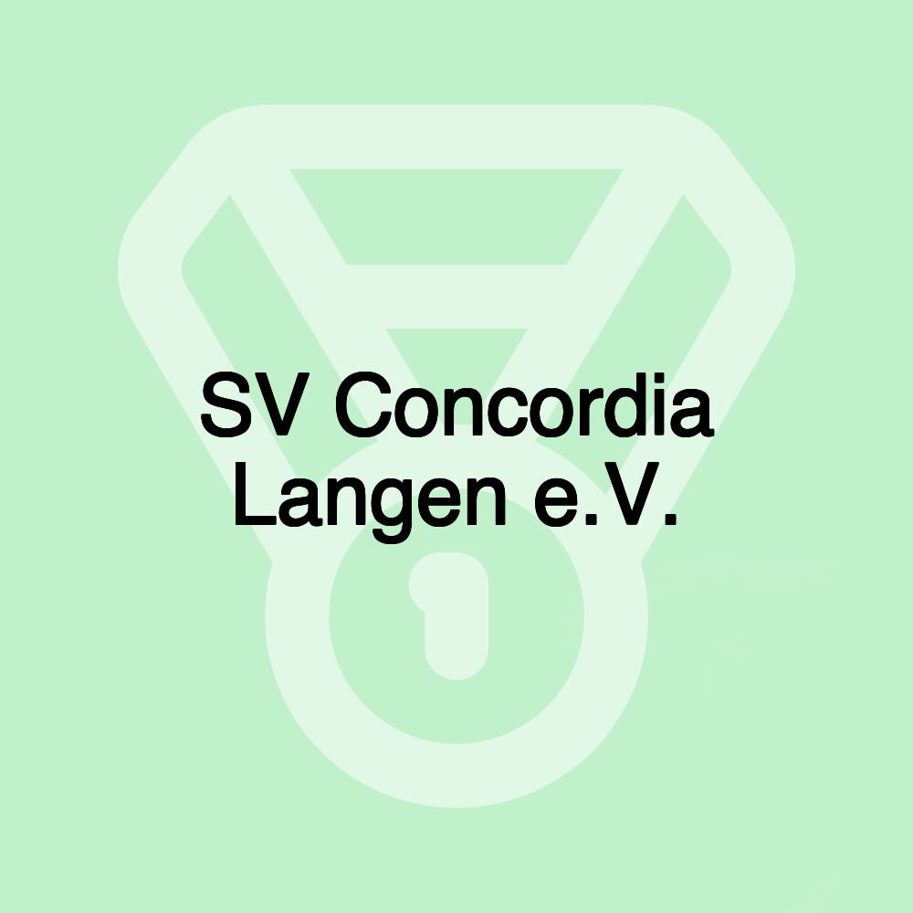 SV Concordia Langen e.V.