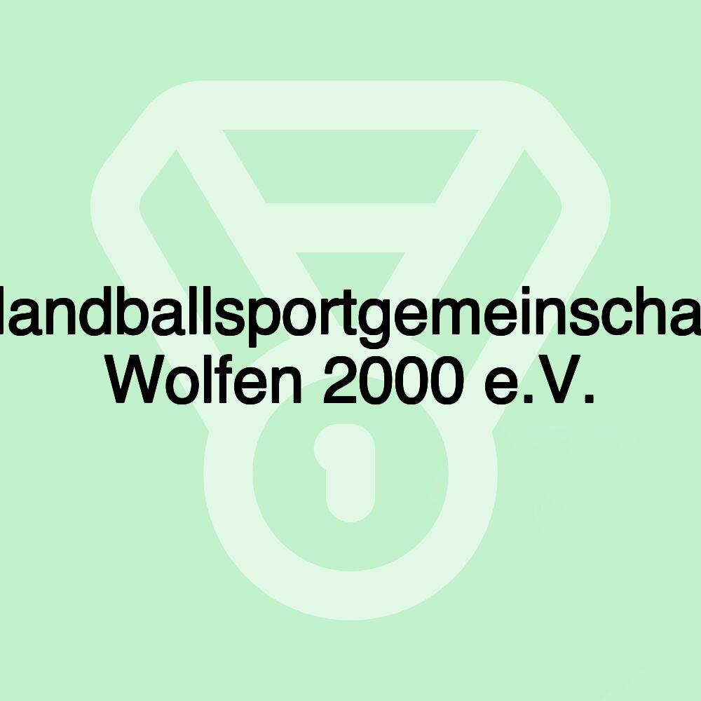 Handballsportgemeinschaft Wolfen 2000 e.V.