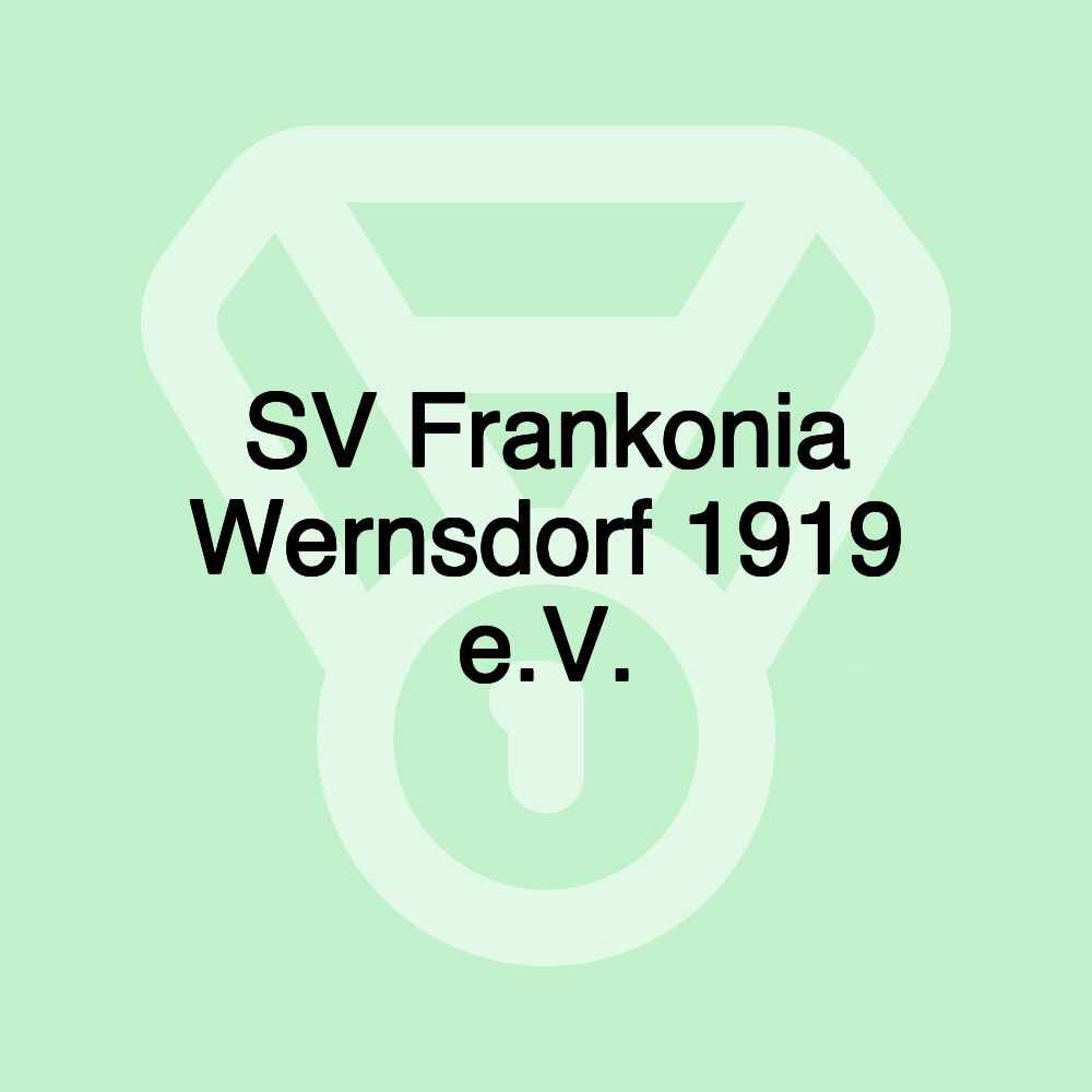 SV Frankonia Wernsdorf 1919 e.V.