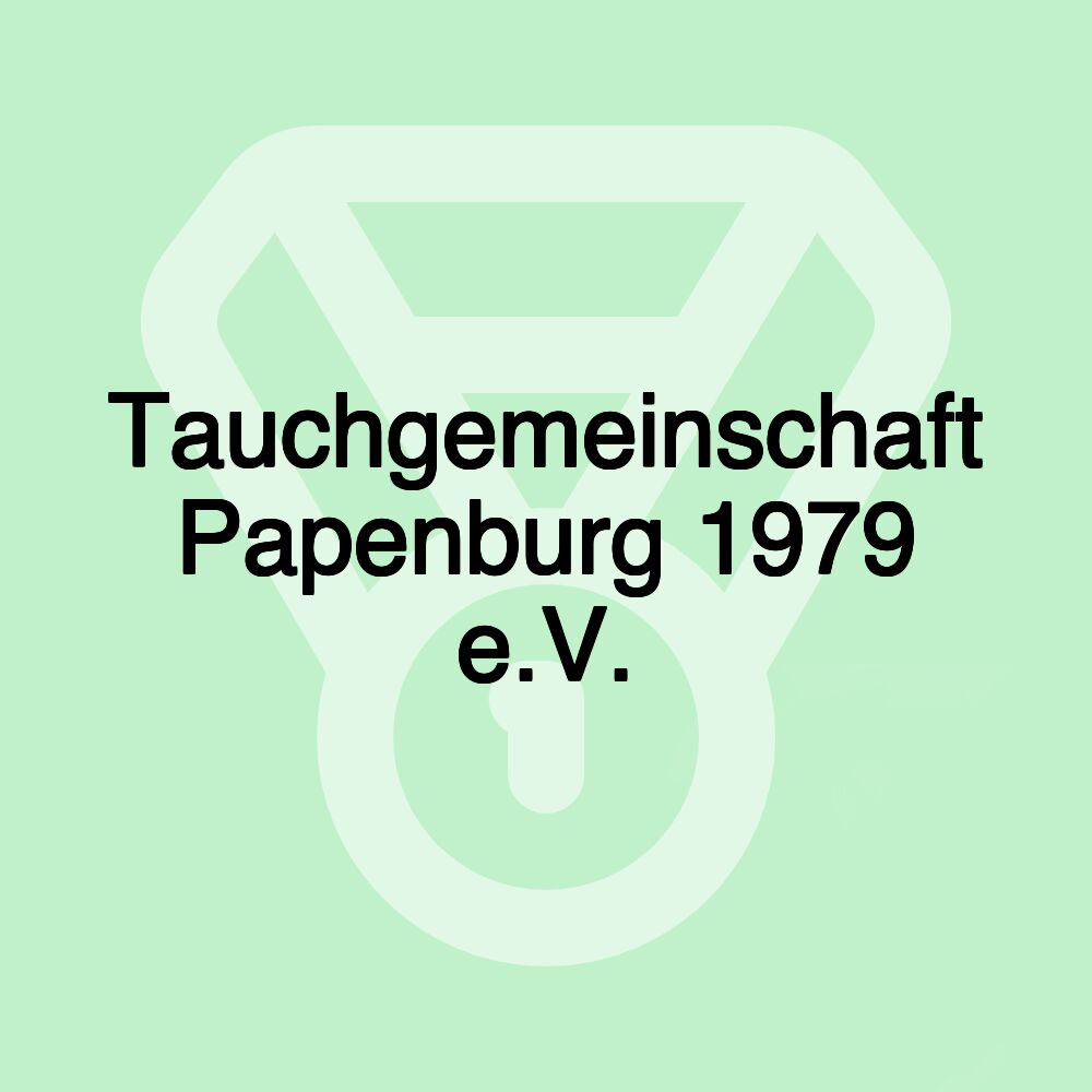 Tauchgemeinschaft Papenburg 1979 e.V.