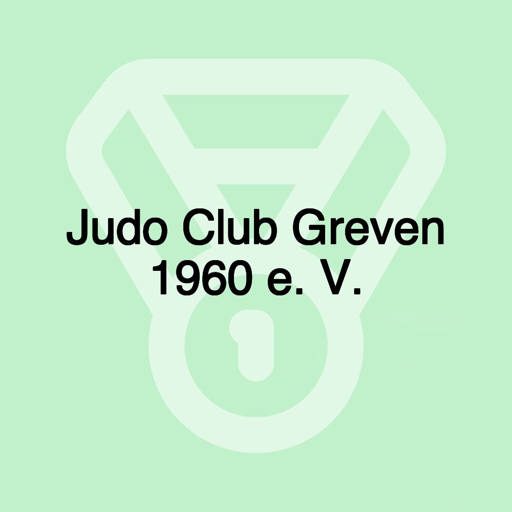 Judo Club Greven 1960 e. V.