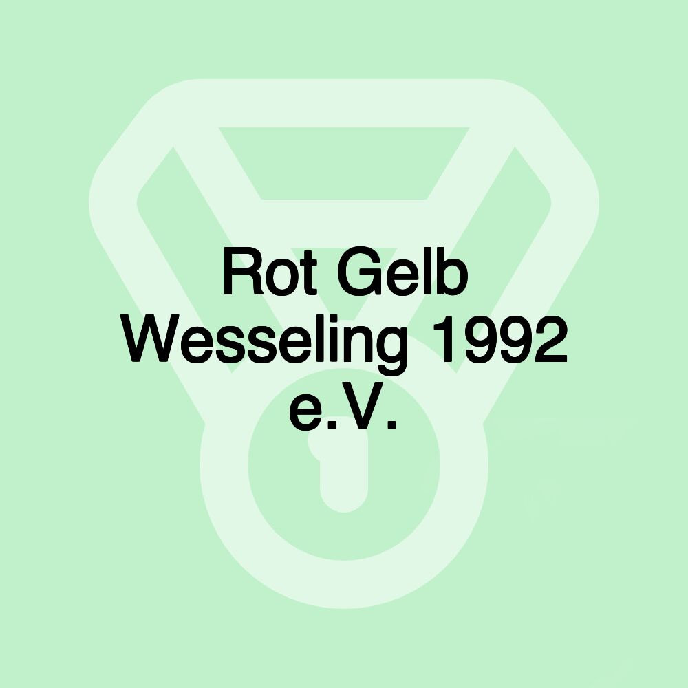 Rot Gelb Wesseling 1992 e.V.