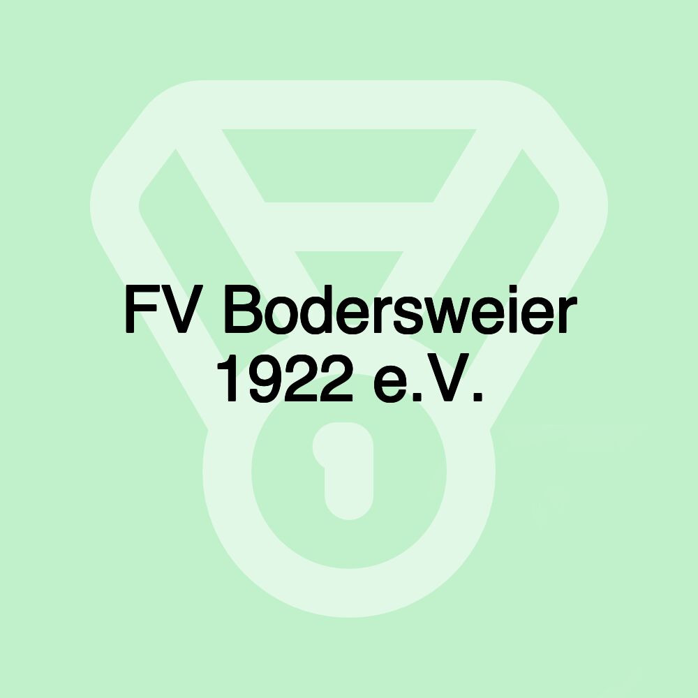 FV Bodersweier 1922 e.V.