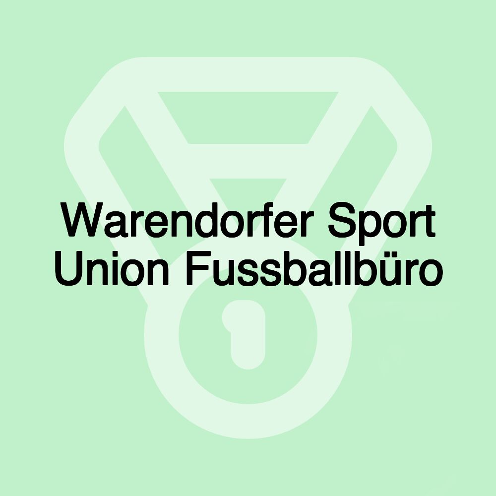 Warendorfer Sport Union Fussballbüro