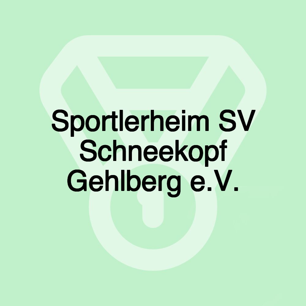 Sportlerheim SV Schneekopf Gehlberg e.V.