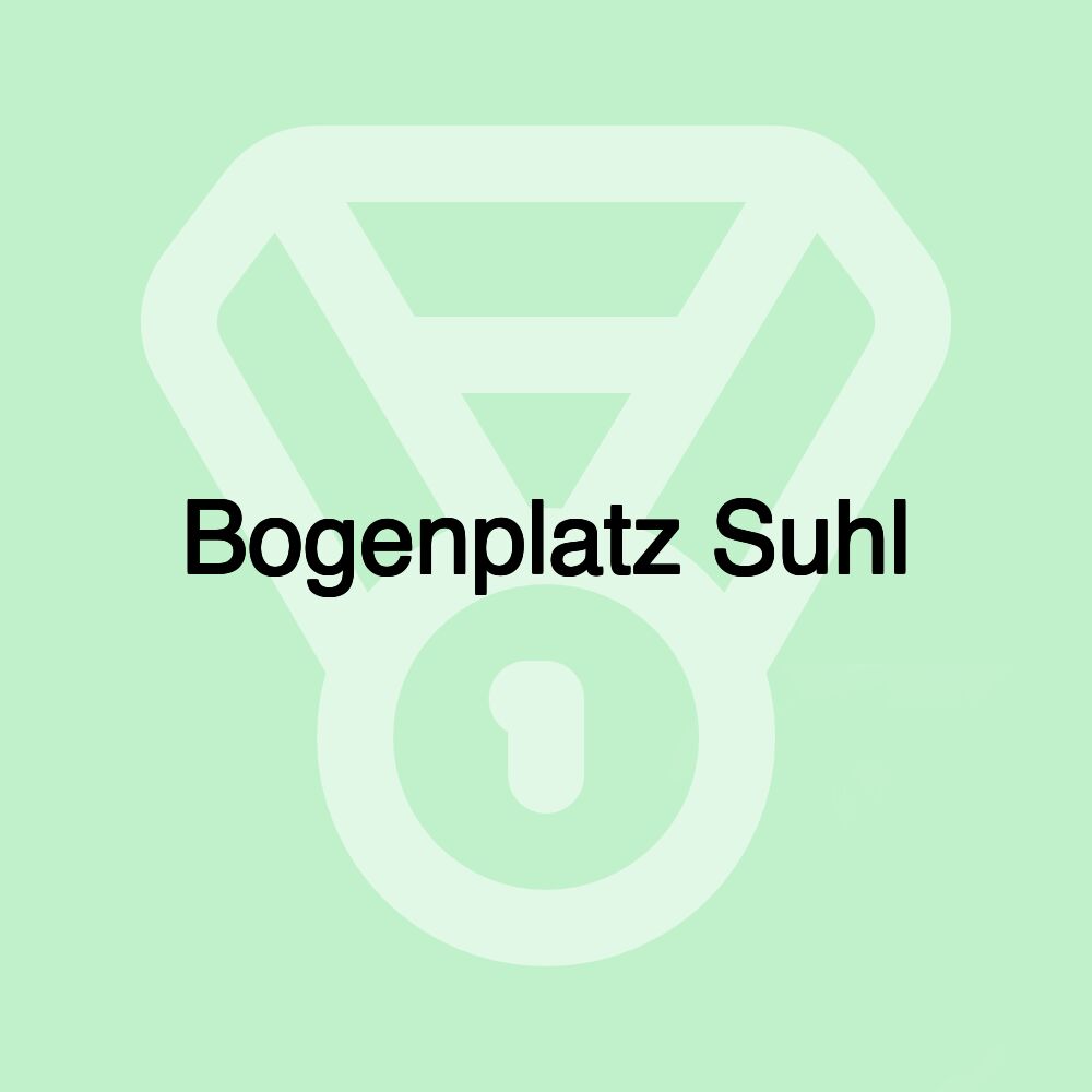 Bogenplatz Suhl