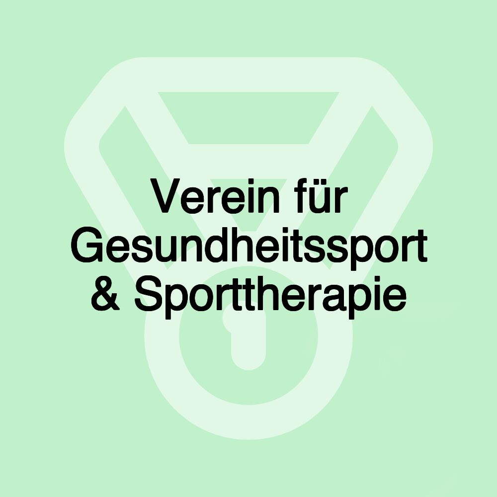 Verein für Gesundheitssport & Sporttherapie