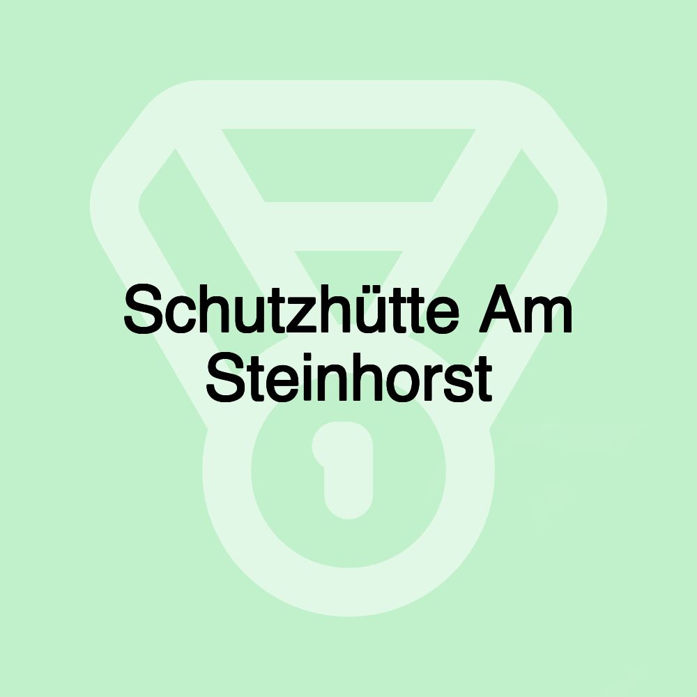 Schutzhütte Am Steinhorst