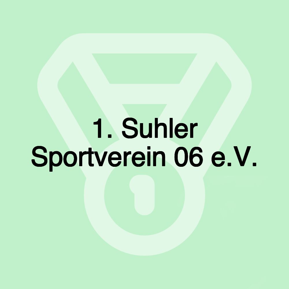 1. Suhler Sportverein 06 e.V.