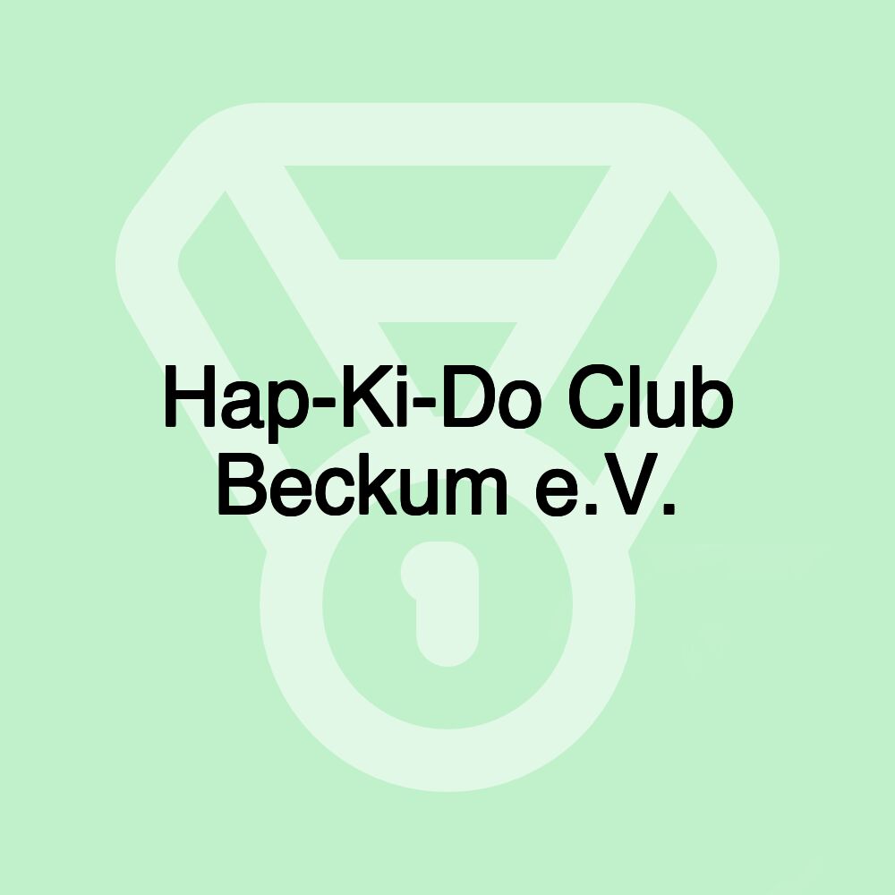 Hap-Ki-Do Club Beckum e.V.