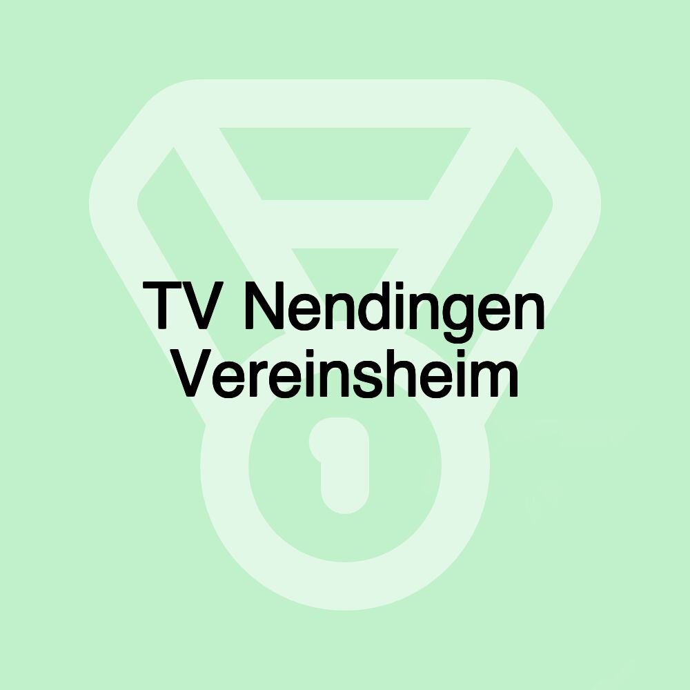 TV Nendingen Vereinsheim