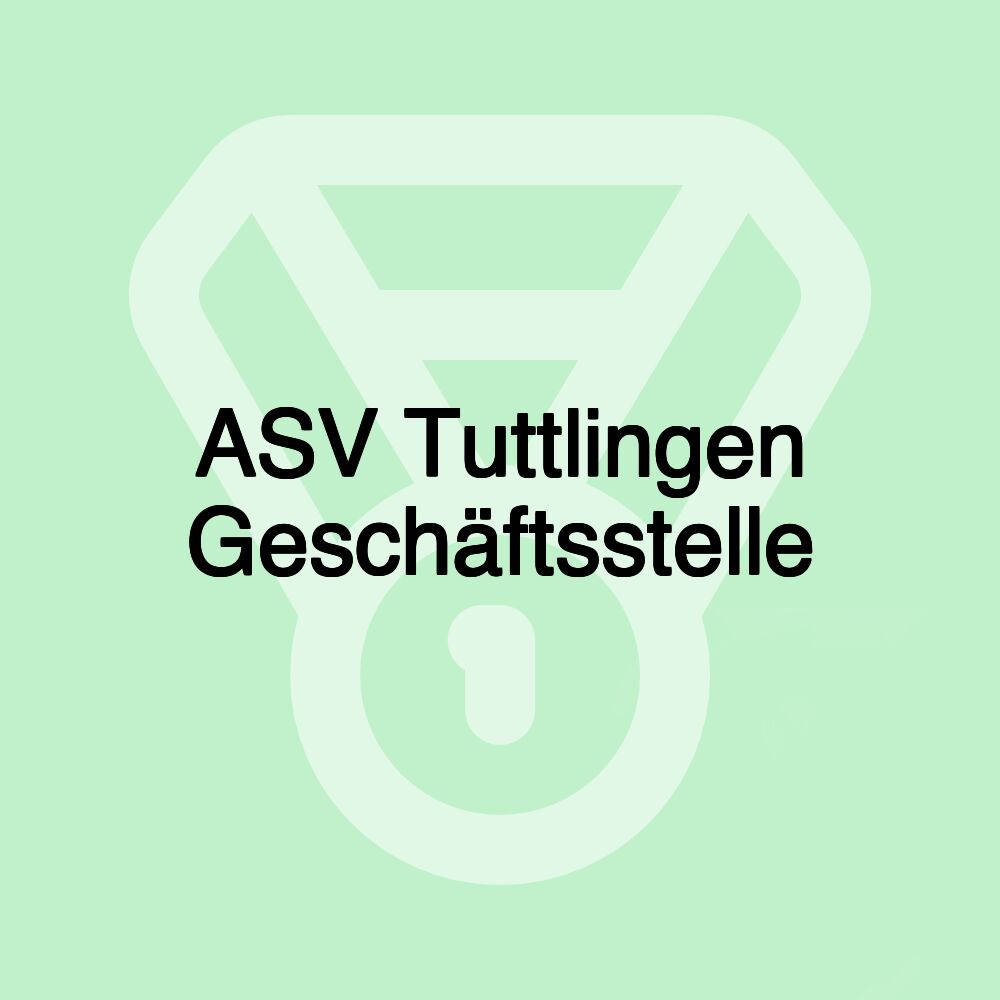 ASV Tuttlingen Geschäftsstelle