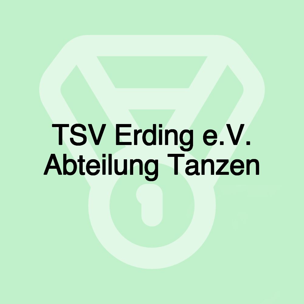 TSV Erding e.V. Abteilung Tanzen