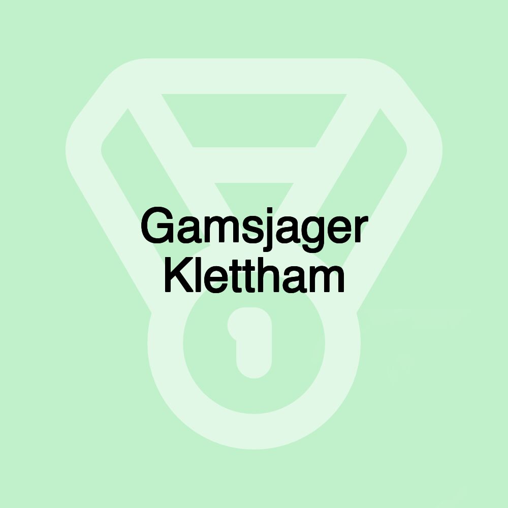 Gamsjager Klettham