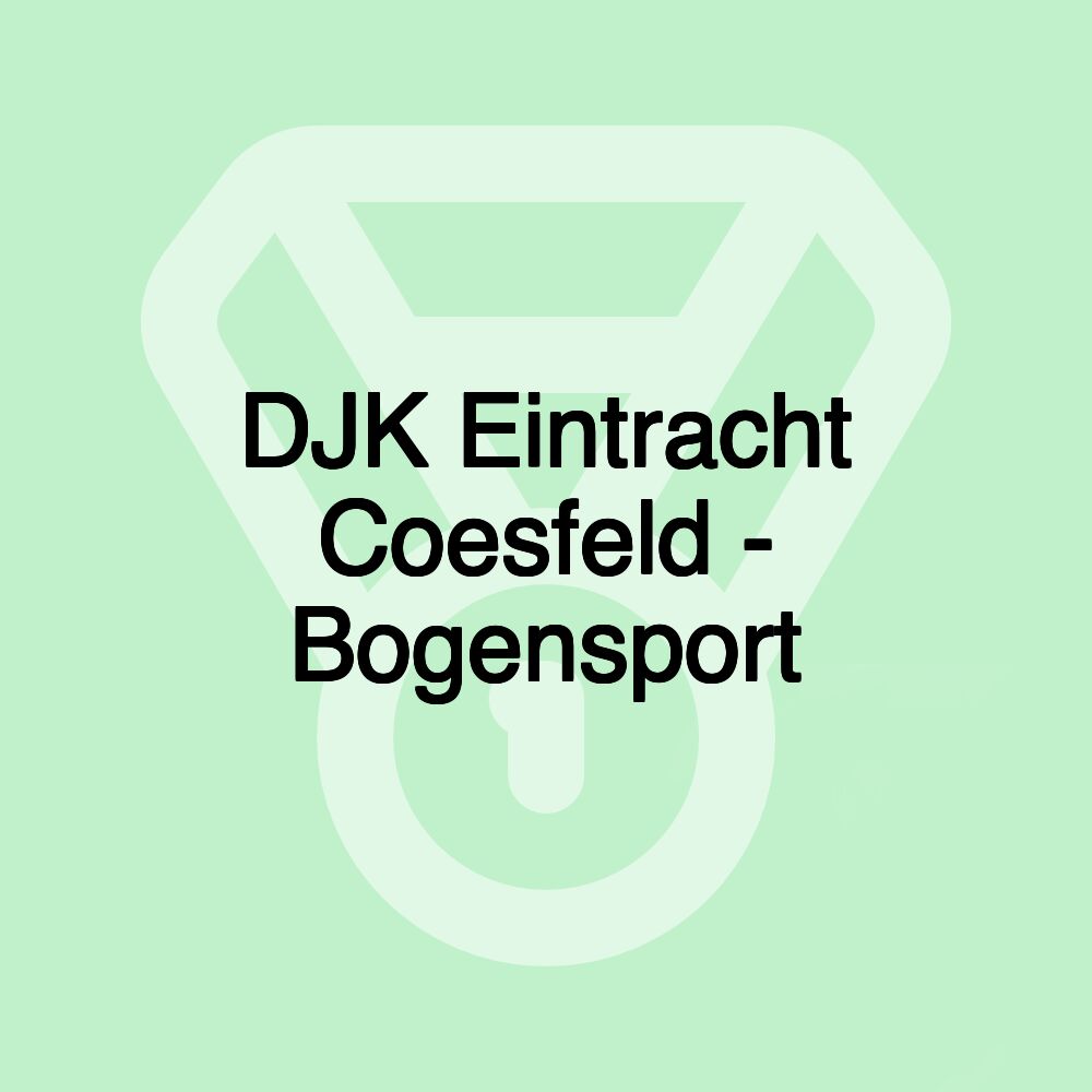 DJK Eintracht Coesfeld - Bogensport