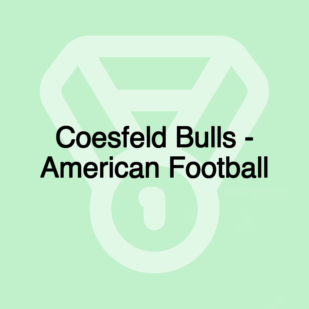 Coesfeld Bulls - American Football