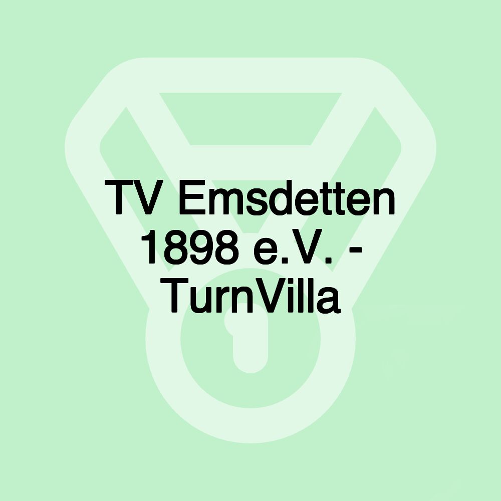 TV Emsdetten 1898 e.V. - TurnVilla